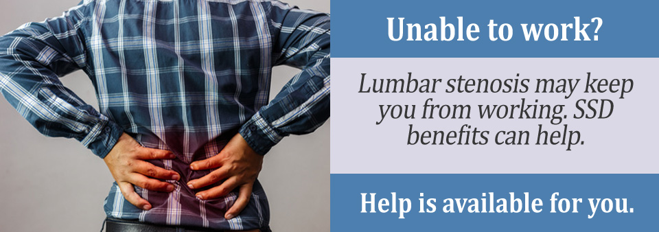 Social Security Benefits for Lumbar Stenosis